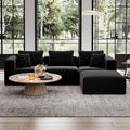 Avenco 106” L-Shaped Modular Sectional Sofa Couch by Avenco