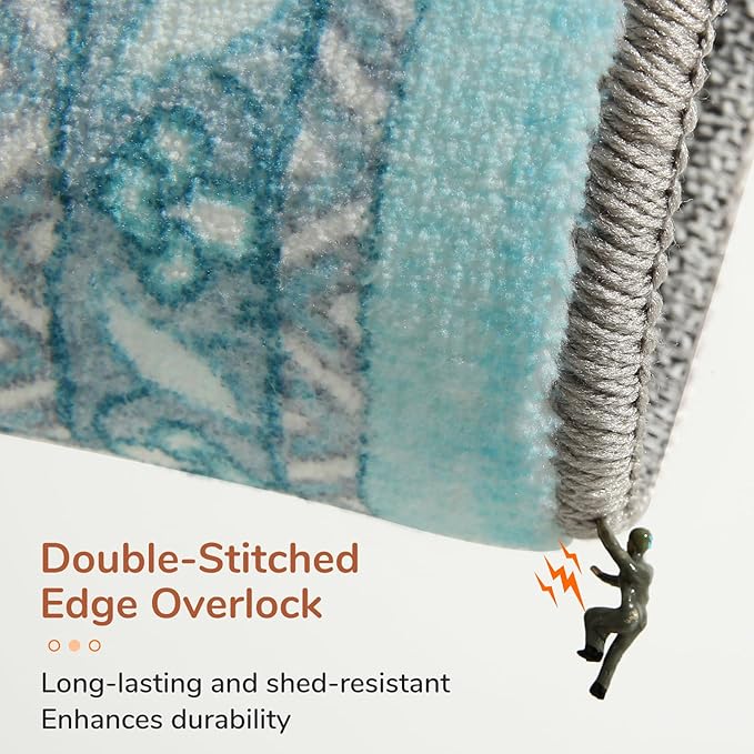 OPPODREAM Soft 10x14 Area Rugs, Washable Rugs 10x14 - Image 3