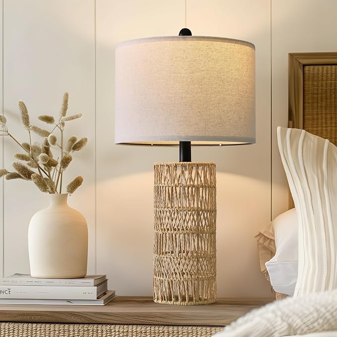 OYEARS 22.5" Boho Table Lamps Set of 2 - Image 6