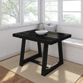 Plank+Beam 48 Inch Farmhouse Dining Table, Rustic Solid Wood Kitchen Table by PlankBeam