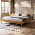 Bme Dinkee King Bed Frame Wood 15 Inch by Bme
