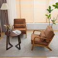 VINGLI Upgraded Premium Corduroy Accent Chairs Set of 2, Upholstered Arm Chair by VINGLI
