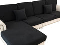 Couch Cushion Covers Seat Cushion Cover Stretch Couch Cover Separate Sectional by LA+MEACK