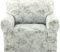 H.VERSAILTEX Printed Chair Slip Cover Floral Pattern Sofa Cover Soft by HVERSAILTEX