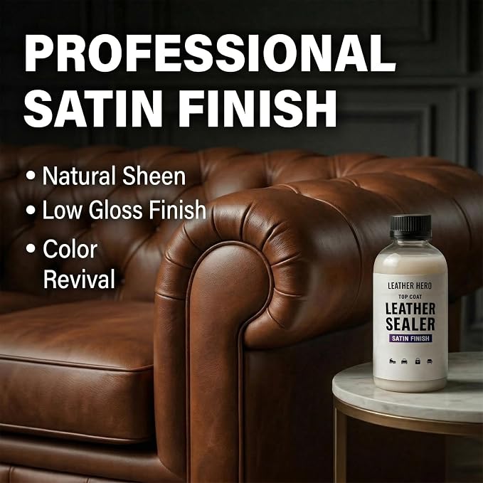 Leather Hero Top Coat – Leather Sealant & Protective Finish - Image 2