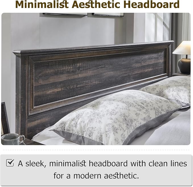 T4TREAM Farmhouse Queen Bed - Image 6