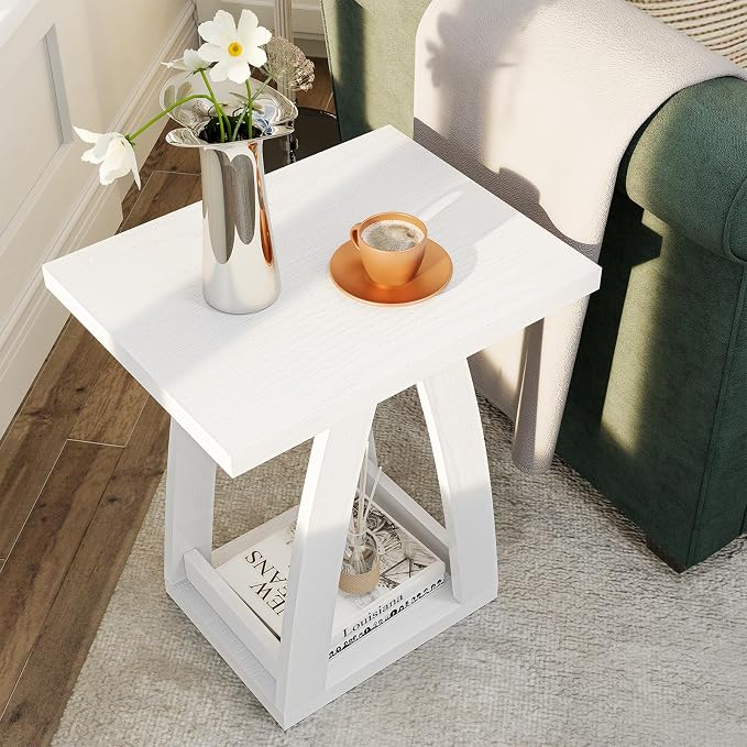 FROMJBEST End Tables Living Room, Side Table Beside Sofa, Nightstand - Image 6