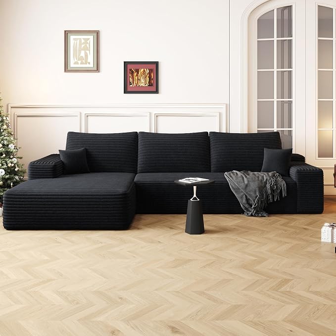 108" Sectional Couches for Living Room Cloud Couch Sofa - Image 7