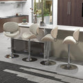 civama Bar Stools Set of 4 for Kitchen Counter, Adjustable Bar Height Chairs by civama
