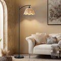 Oneach Boho Floor Lamp with 3 Color Temperatures, Farmhouse Floor Lamps by Oneach