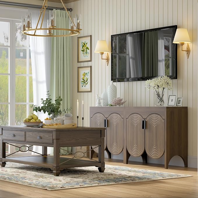 FurSch Fluted Sideboard Cabinet - Image 5