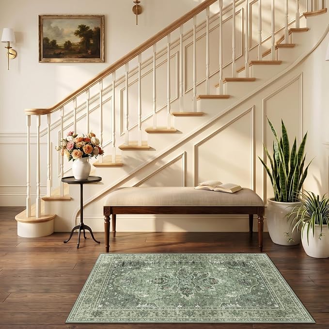 RELEANY Area Rugs 2'6"x4' Kitchen Rugs Entry Rug Small Rugs - Image 2