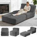 5-in-1 Convertible Folding Sofa Bed, Frameless Convertible Couch by AOLVDOW