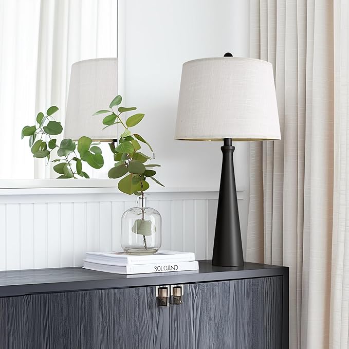 Oneach 25.75" Table Lamps for Living Room, Bedside Lamp 3-Way Dimmable Touch - Image 7