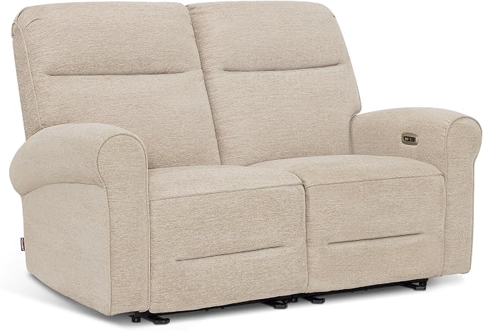 MCombo 64.6" Wall Hugger Power Loveseat Recliner Sofa by MCombo
