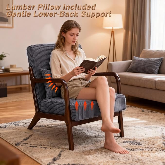 Mid Century Modern Accent Chair - Image 6