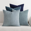 MIULEE Boho Farmhouse Throw Pillow Covers 20x20 Inch Set of 4 Western Neutral by MIULEE