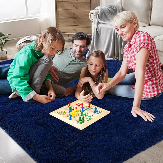 Shag Area Rugs for Bedroom Living Room, 5X8 Ultra Soft Fluffy Area Rugs for Dorm - Image 3