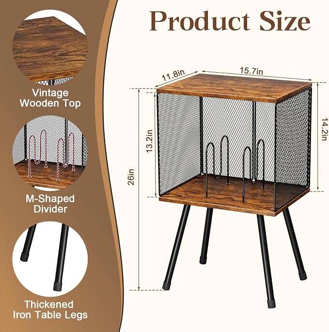X-cosrack Record Player Stand - Image 3