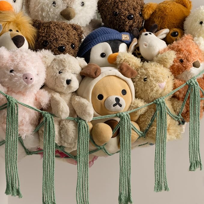 mirolam Stuffed Animal Storage Hammock or Net - Image 5