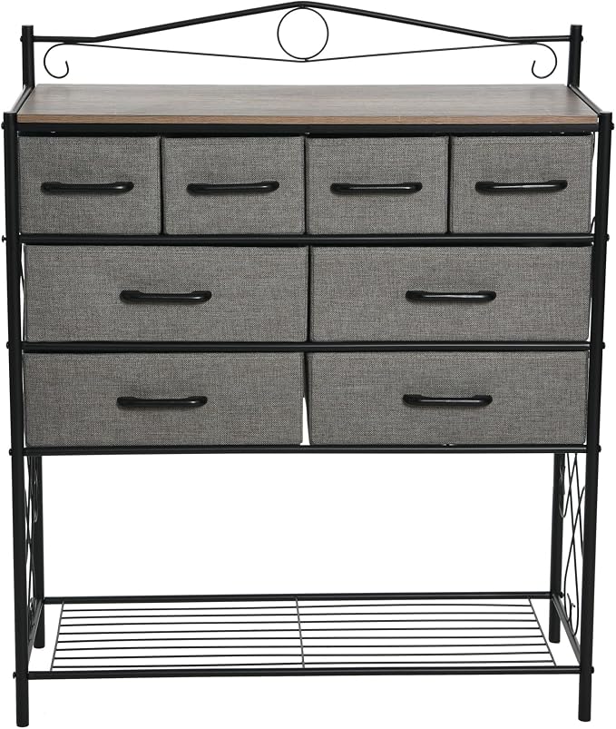 Household Essentials Ashwood Iron Sideboard - Image 4
