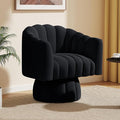 Dewhut Swivel Accent Chair, 360° Swivel Barrel Chair by FocusOnQualityFurniture