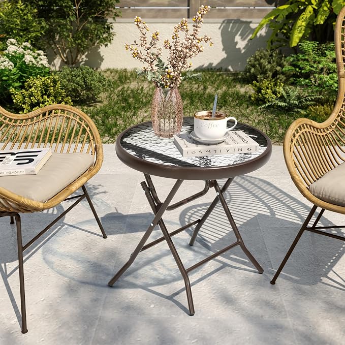 2 Pieces Outdoor Side Table - Image 5