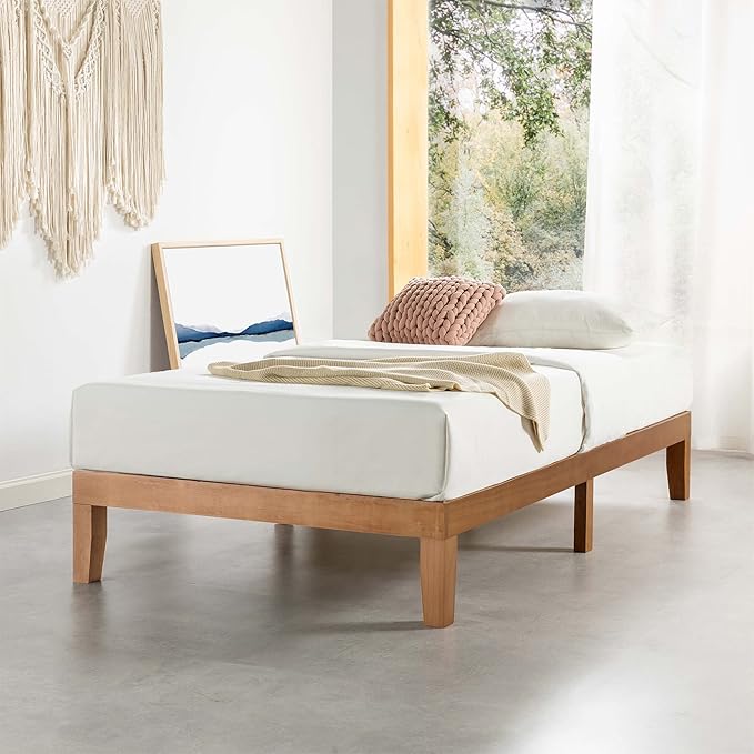 Mellow Naturalista Classic 12 Inch Solid Wood Platform Bed by MELLOW