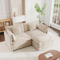 mikibama Modular Sectional Sofa, 76.4 Inch L Shaped Couch Set by Mikibama