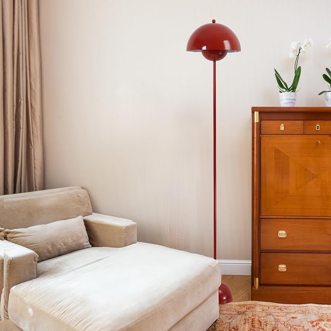 COSYLUX Modern Floor Lamp for Living Room, Industrial Tall Standing Lamp for - Image 7