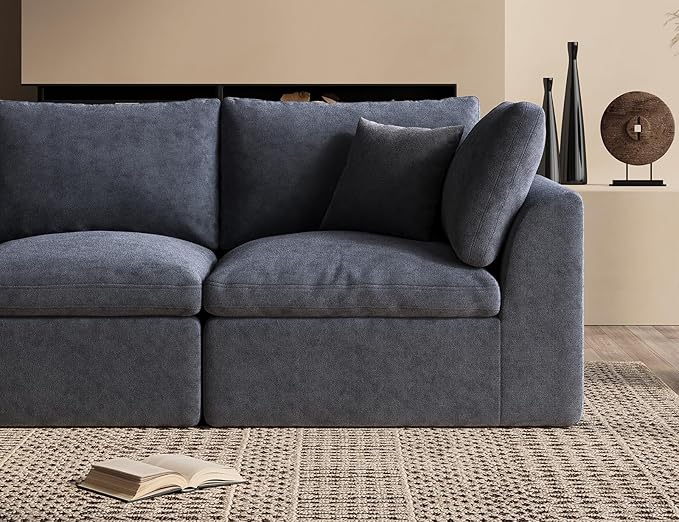 ohllob Oversized Cloud Couches for Living Room, Convertible Sectional Couch - Image 5