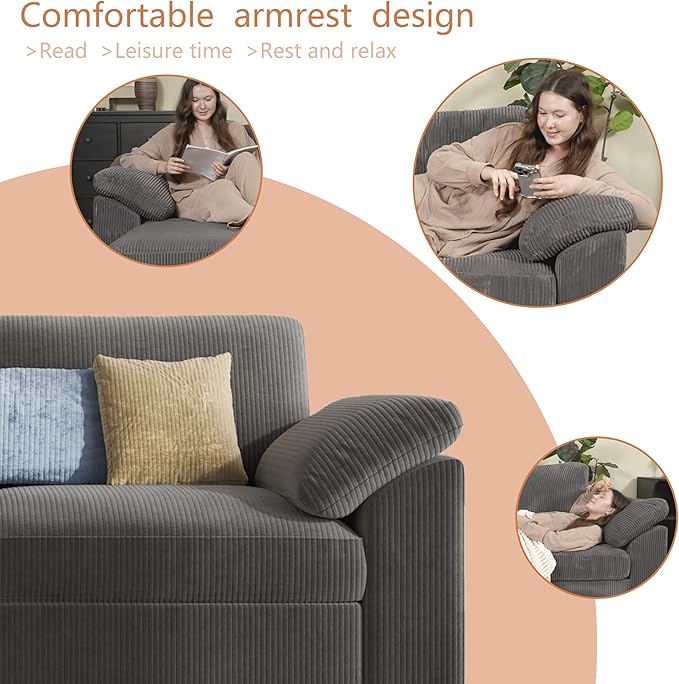 EASE MOOSE Oversized Modular Sectional Sofa - Image 6