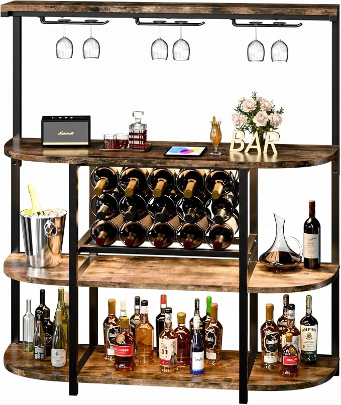 PUKAMI Mini Wine Bar Cabinet - Image 5