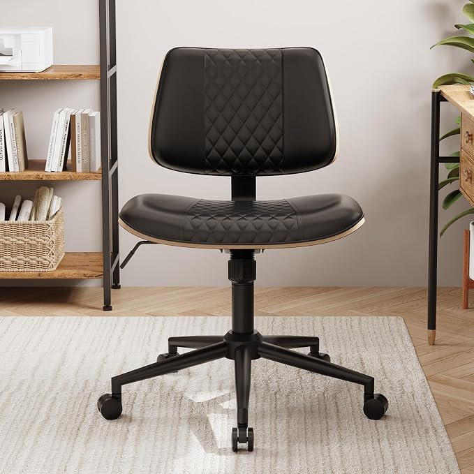 Modern Armless Office Chair - Image 8