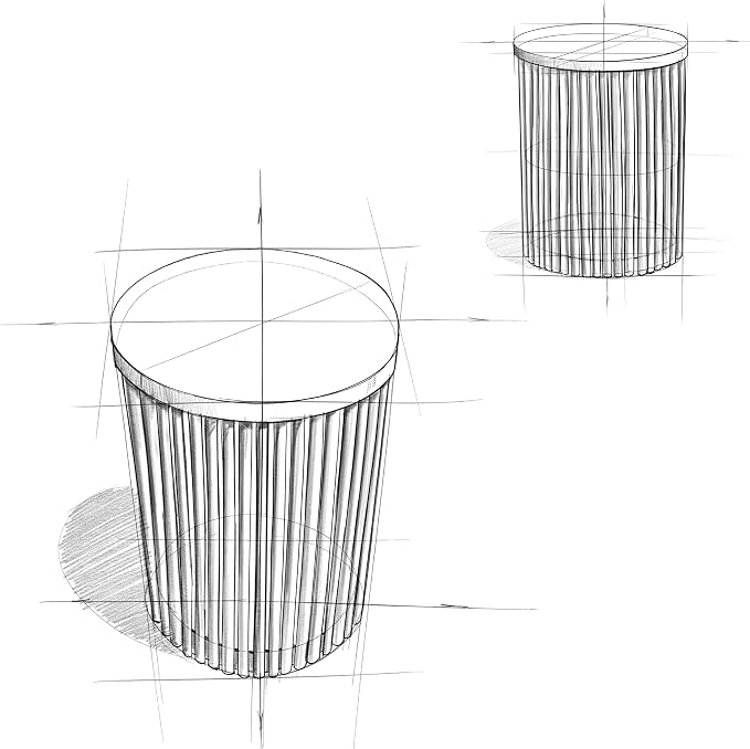 SIMPLIHOME Demy Metal and Wood Accent Table - Image 14