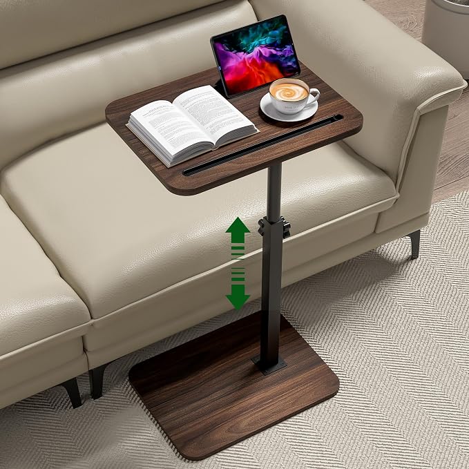 Side Table Sofa Tray for Couch by Unknown