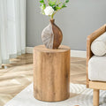 11.8'' Boho Cylinder Side Table by KTRolster