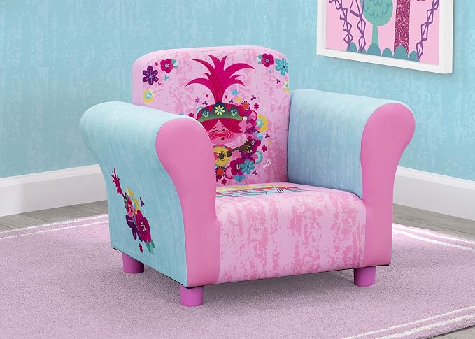 Delta Children Upholstered Chair, Trolls World Tour - Image 2