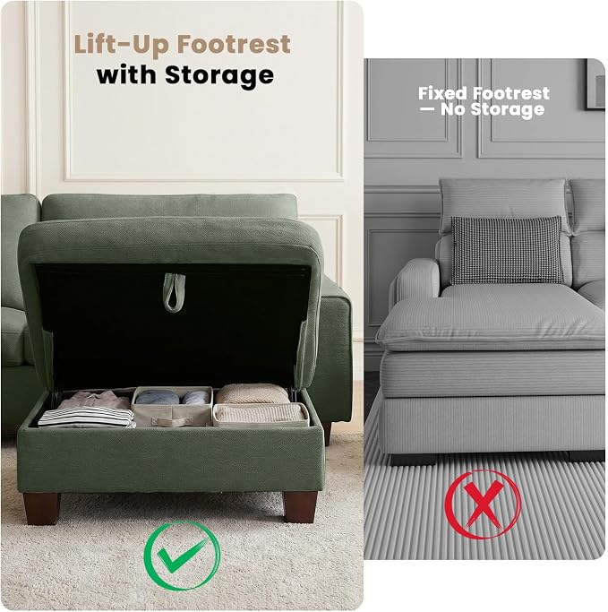DOPEDIO L-Shaped Sectional Sofa - Image 4