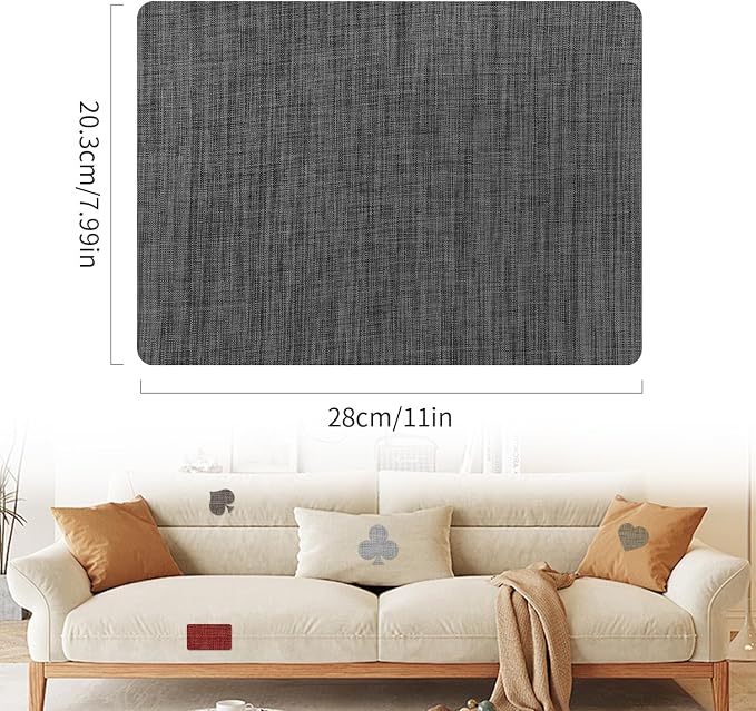SYLVASS 8x11 Inch Fabric Repair Patches, Self-Adhesive Linen Patch - Image 2