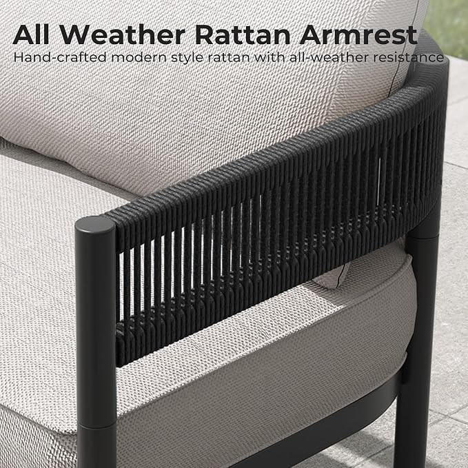 Grand patio 4-Piece Outdoor Conversation Set - Image 3