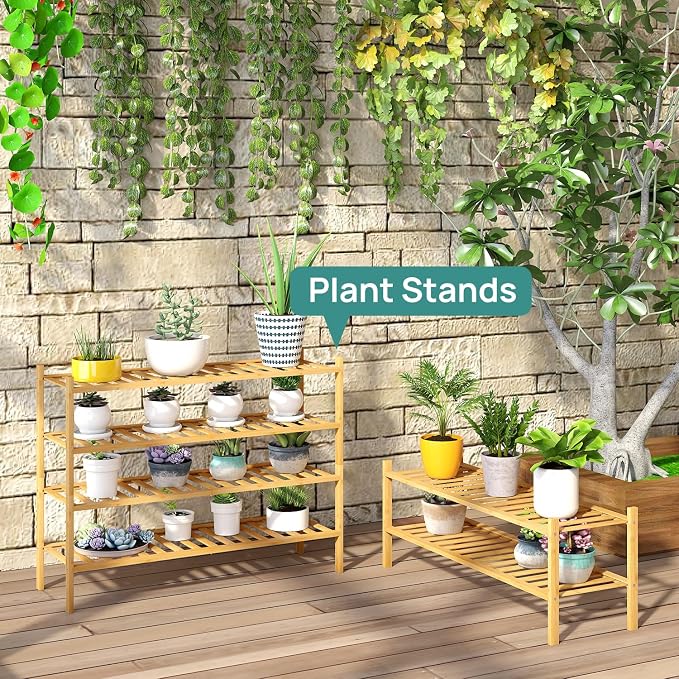 viewcare Shoe Rack, 4-Tier Long Shoe Rack - Image 7