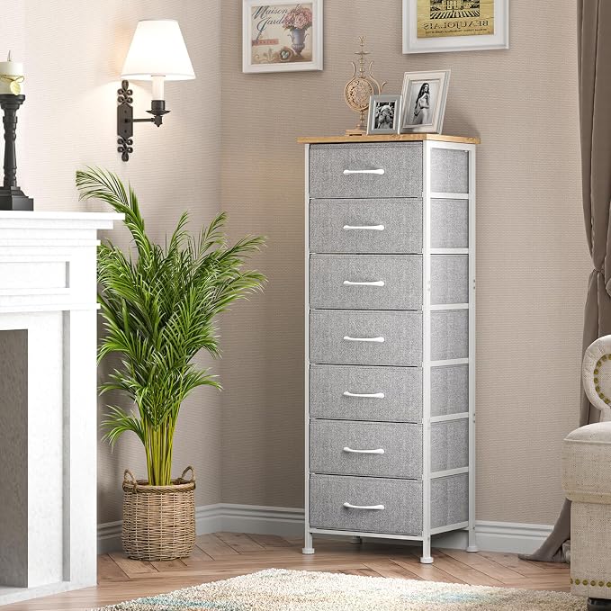 Fixwal Tall Dresser for Bedroom, Storage Dresser Organizer - Image 2
