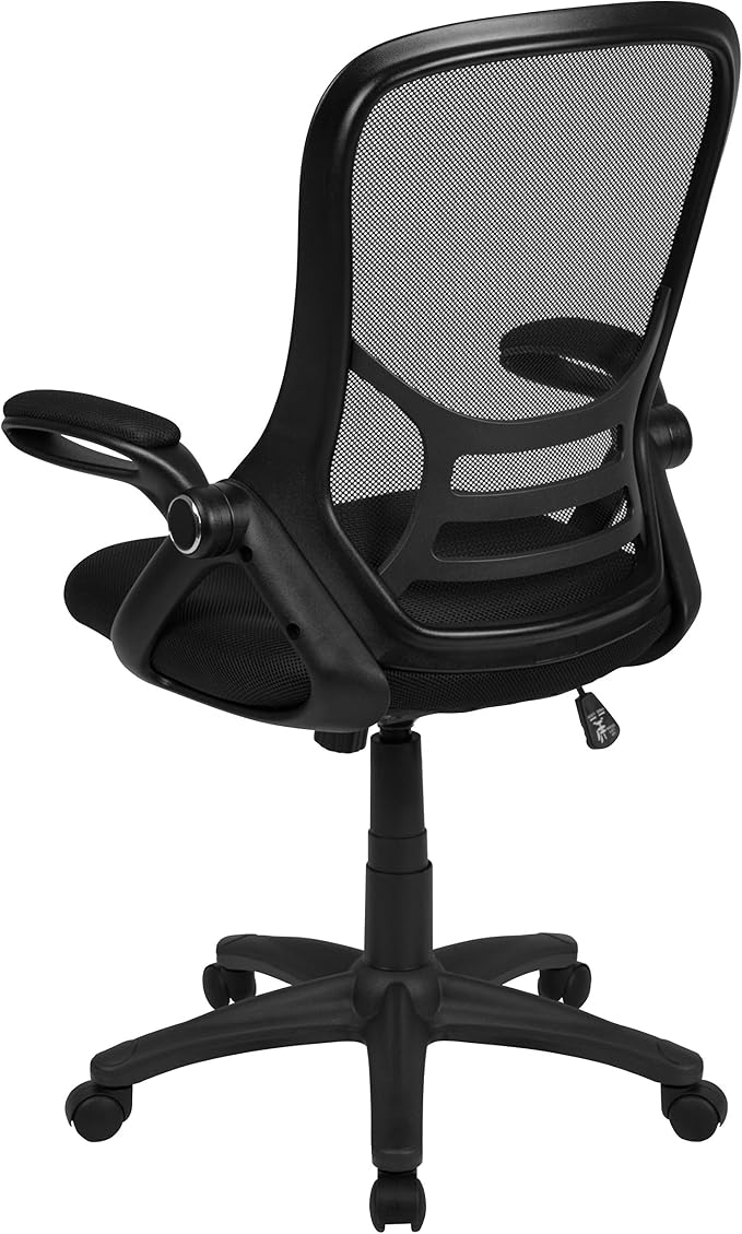 Flash Furniture Porter High Back Black Mesh Ergonomic Swivel Office Chair - Image 14