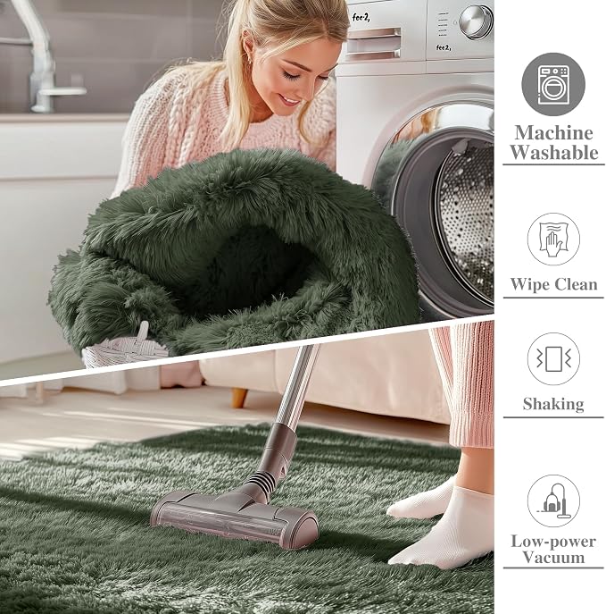 OLANLY 2x8 Machine Washable Runner Rugs - Image 2