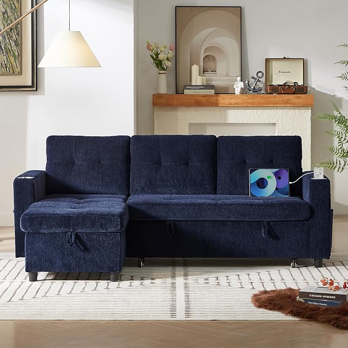 ONBRILL Sleeper Sofa, Pull Out Couch Bed - Image 3