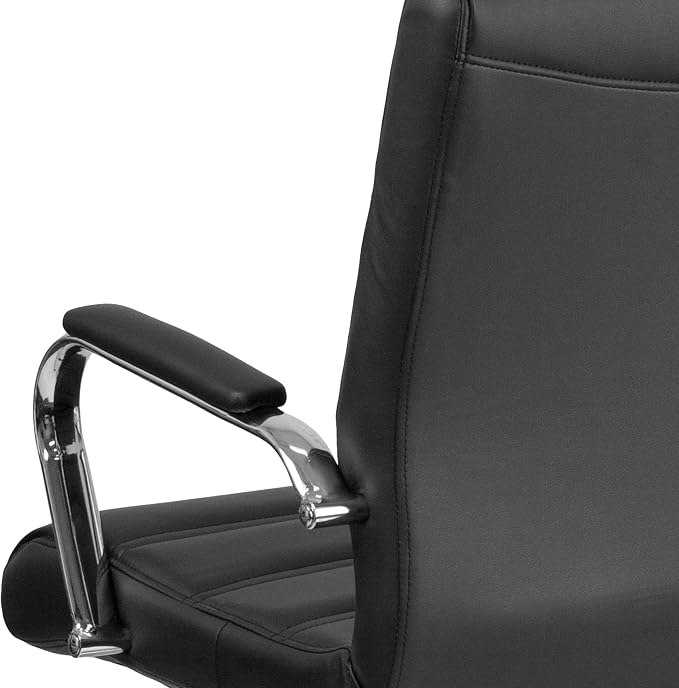 Flash Furniture Whitney Mid-Back Swivel LeatherSoft Desk Chair - Image 15