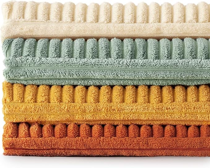 MIULEE Teal-Orange Decorative Throw Pillow Covers 20x20 Inch Set of 4 Boho - Image 8