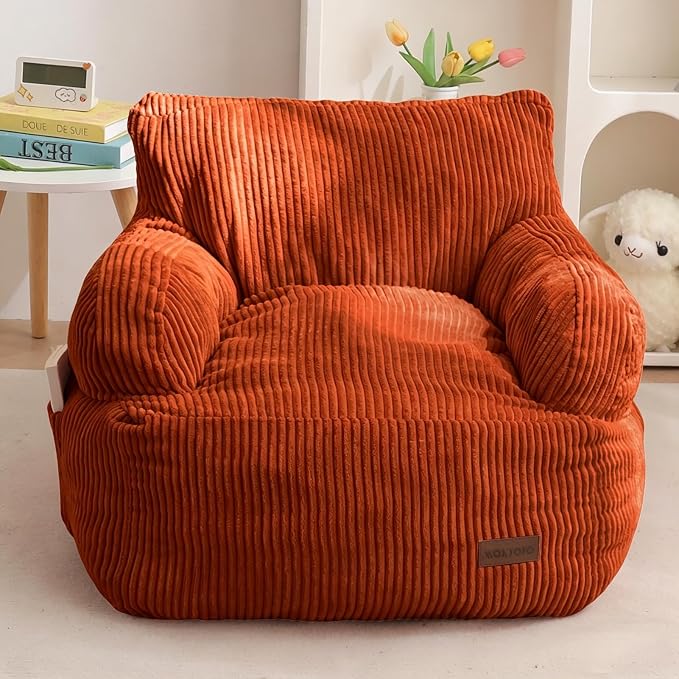 MAXYOYO Kids Bean Bag Chair, Stuffed Toddler Bean Bag Sofa by MAXYOYO