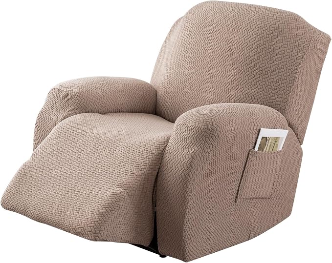 Genina Recliner Chair Covers, Stretch Reclining Chair Cover, Recliner Sofa - Image 8